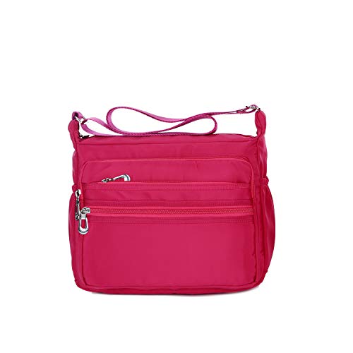Image of NOTAG Crossbody Bag for Women Waterproof Shoulder Bag Messenger Bag Casual Nylon Purse Handbag