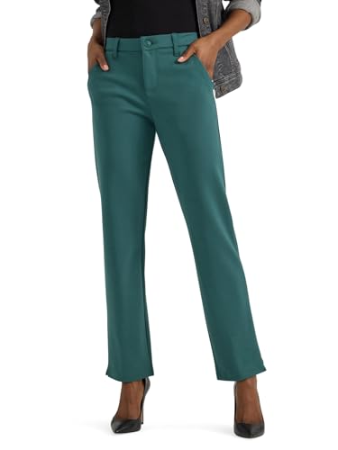 Pantalon femme Lee coupe luxueuse aérée confortable algues taille 46