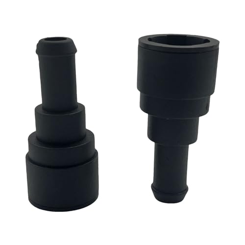 image for YCUPONE 2PCS Heater Core Coolant Hose Connector Inlet/Outlet 3/4In. Tu