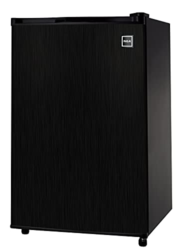 Rca Rfr453 4.5 Cu Ft Compact Mini Fridge, Black Stainless #TOP17