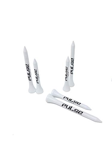 Tea da golf in legno, 100 pezzi, colore bianco