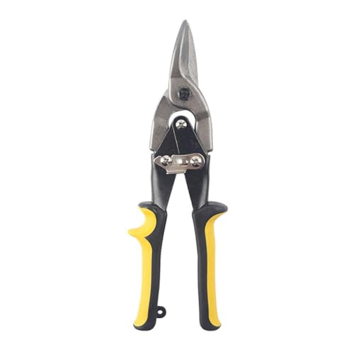 JHIALG Aviation Scissor Snips Metal Sheet Cutting Snip Cutter Multifunctional Straight Industrial Professional Scissor Hand Tool