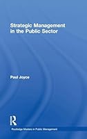 Strategic Management in the Public Sector 0415527627 Book Cover