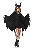  Leg Avenue- maléfica Mujer, Color negro, Large (EUR 42-44) (8551903001)