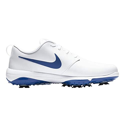 NIKE Roshe G Tour Hombre Golf Zapatos AR5580 Sneakers Zapatos (UK 8.5 US 9.5 EU 43, White Blue White 101)