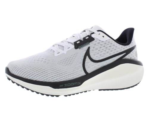 Image of Men's Nike Vomero 17 in Black /Volt-LT Smoke Grey-White