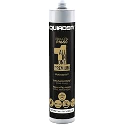 Silicona Para Pegar Fregadero Bajo Encimera QUIADSA BRIK-CEN PM-50 Adhesivo de polímero modificado. Pegado Extrafuerte. Todo tipo de materiales.
