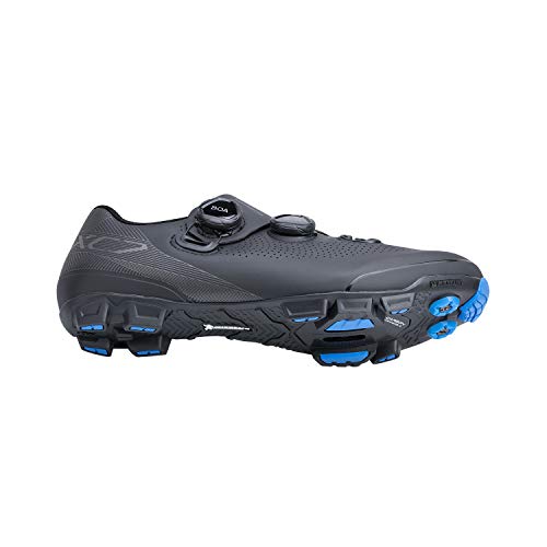 SHIMANO Tênis off-road SH-XC701 para desempenho e conforto, Preto, 14-14.5 Women/11-11.5 Men