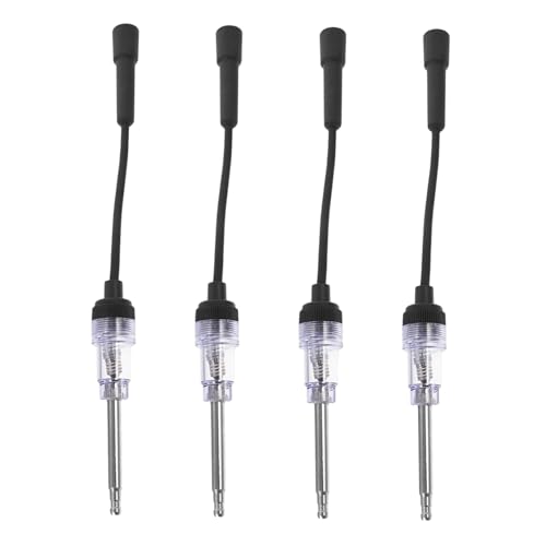 ZUNOXAZ 4 Comprobadores De Chispa En Línea Comprobadores De Cables De Encendido