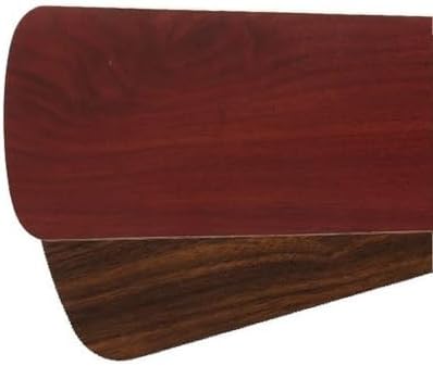 Quorum 3065524121 Traditional Fan Blades from Fan Blades Collection in Two-Tone Finish, 30.00 inches, Rosewood/Walnut