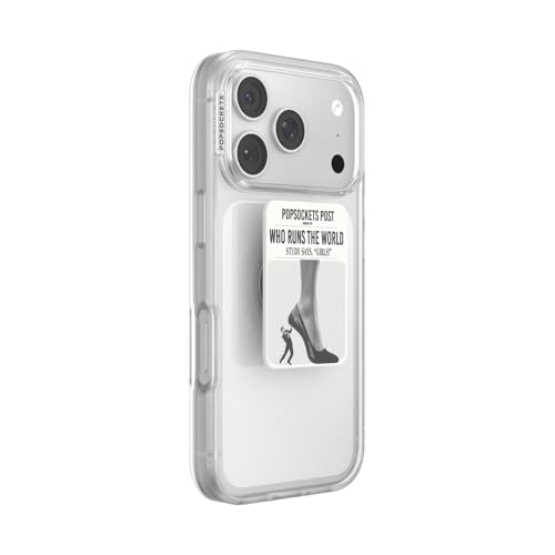 Image of PopSockets Swappable PopTop for Phone Grips, Compatible with Adhesive or MagSafe Bases - Who Runs the World