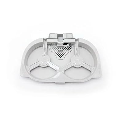Anti-Deformation Stable Support Cleaning Tray Bracket, Smooth Flowing Mop Washing Base Plate Compatible with Roborock Qrevo Master Robot Vacuum Cleaner
