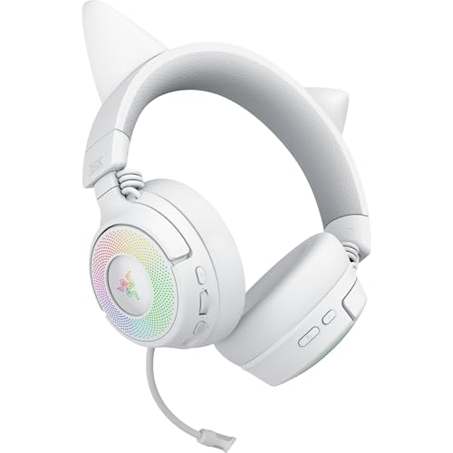 Razer Kraken Kitty V3 Pro Wireless RGB Gaming Headset, White - image 8