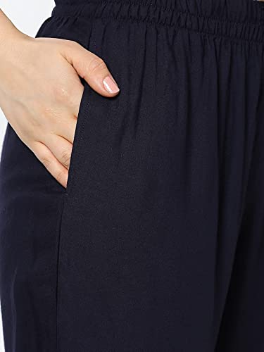 Image of Evolove Women's Polyester Half Sleeves Collared Night Suit Set /Top Pyjama Set Super Soft Comfortable (Nightsuit-Collar-HS-2)