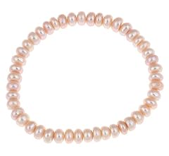 Pink Pearl Button Shape