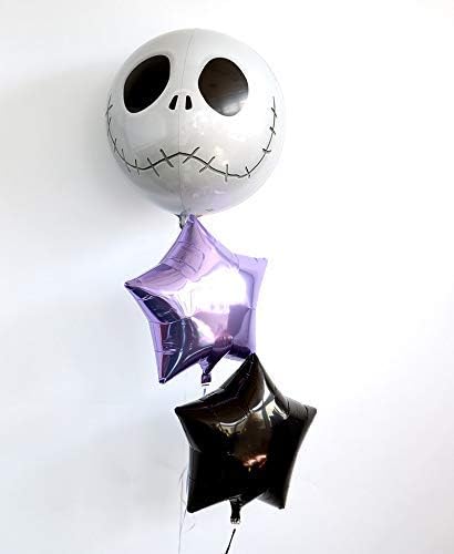 Amazon 風船 ディズニー 浮かせてお届け ヘリウムガス入り ナイトメアビフォアクリスマス ジャック スケリントン 星の色 白と水色 ハロウィン 誕生日 飾り付け バルーン電報 結婚式 風船 バルーン おもちゃ Amazon 風船 ディズニー 浮かせてお届け ヘリウムガス入り ナイトメアビフォアクリスマス ジャック スケリントン 星の色 白と水色 ハロウィン 誕生日 飾り付け バルーン電報 結婚式 風船 バルーン おもちゃ
