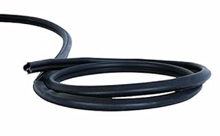 Stormguard Replacement Rubber UPVC Window Door Gasket Seal Draught proofing excluder (6 Meters, Black)