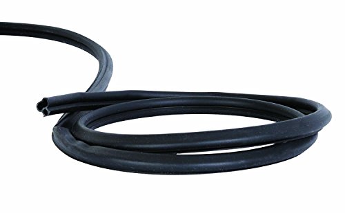 Stormguard Replacement Rubber UPVC Window Door Gasket Seal Draught proofing excluder (12 Meters, Black)
