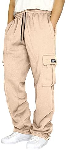 Heren casual cargobroek | Regular fit met trekkoord, sweatpants
