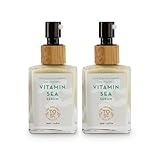Vitamin C Face Serum for Glowing Skin 2-Pack, Rejuvenating Vitamin C Brightening Serum with Hydrating Organic Face Oils, Anti Aging Vegan Collagen Boosting Antioxidant Serum (30mL x 2)