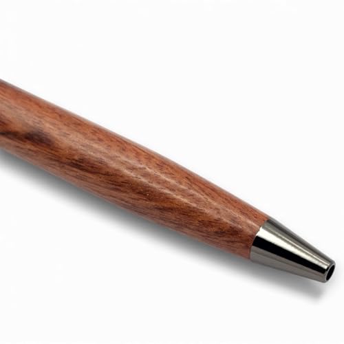 Image of Venti Gold Trim Roller Ball Pen| Black Body Color | Ink Color - Blue | Novel Gifts For Professionals | Premium Pens For Personal & Professional Use (5A-10, Blue)