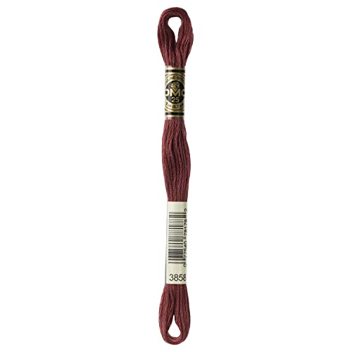 Image of DMC 6-Strand Embroidery Cotton Floss, Medium Rosewood
