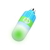 Deign-Pie Scuba Tauchen Blinklicht, Nachttauchlicht, SOS Tauchbegleiterlicht, austauschbare Batterien 2 LR44 Batterien, grün blau rot optional