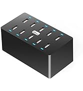 Amazon.com: Wyssay 50W USB Charging Station with 10-Port Family-Sized ...