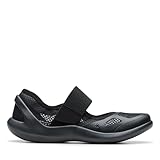 Clarks Solevana-Riemen für Damen, Textil schwarz, 12