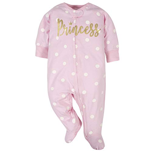 Image of Gerber Baby Boys' 4 Pack Sleep 'N Play Footie