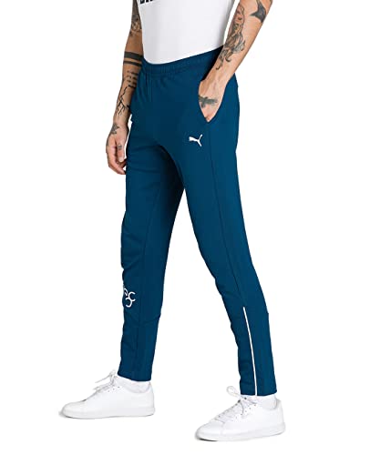 Image of PUMA Men's Mid Rise Regular Track Pants