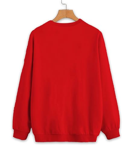 Image of Mack Jonney Solid Round Neck Cotton Fleece Sweatshirt for WOMEN-VMACK639269