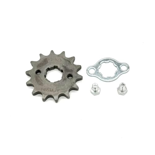 Pignon de moteur 428 14T avec plaque pour moto CG125 et YBR125