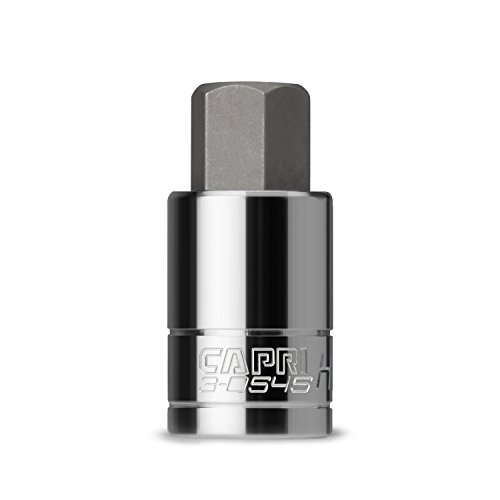 Capri Tools 3-0545 17 mm Hex Bit Socket 1/2-Inch Drive Metric