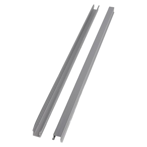 Mecanismo de puerta corredera con riel resistente y polea diseñado para una fácil instalación y un funcionamiento suave (riel de puerta inferior)