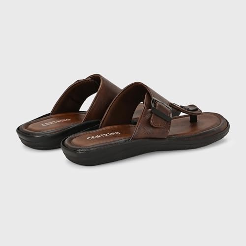 Image of Centrino Sandal for Men | Grip Insole for Stability | Modern Look with Straps | Comfortable Footwear (9775)