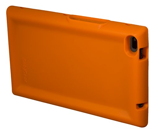 Bobj Rugged Case For Lenovo Tab 4 8 Inch Only Tb-8504F Or Tb-8504X (Not For Tb-8304F Or Plus Model Tb-8704) - Bobjgear Custom Fit - Patented Venting - Bobjbounces Kid Friendly (Outrageous Orange) #TOP2