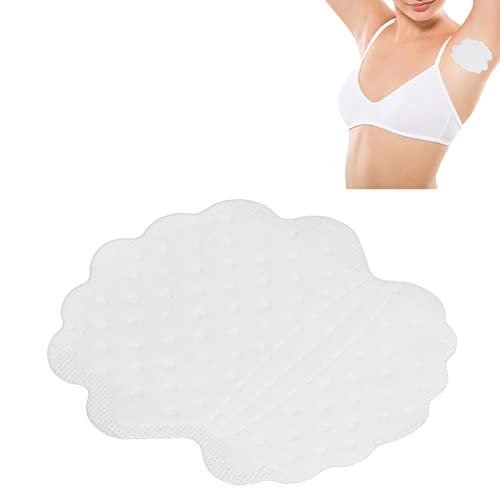 50 Unidades de Absorventes de Suor para Axilas de Verão, Absorventes Descartáveis ​​para Axilas Femi