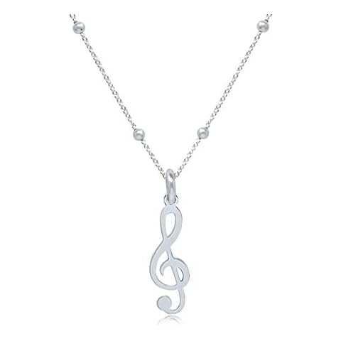 Collier clé de sol WANDA PLATA Cover