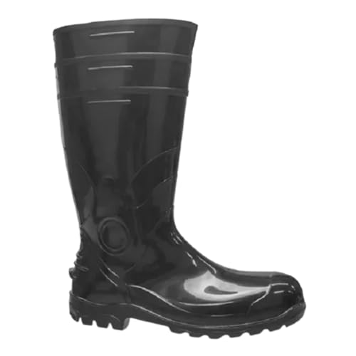Bota Cano Longo Preta sem Forro Bracol 85BPL600SF | CA 35223 – Segurança e Durabilidade (Preta, 40)