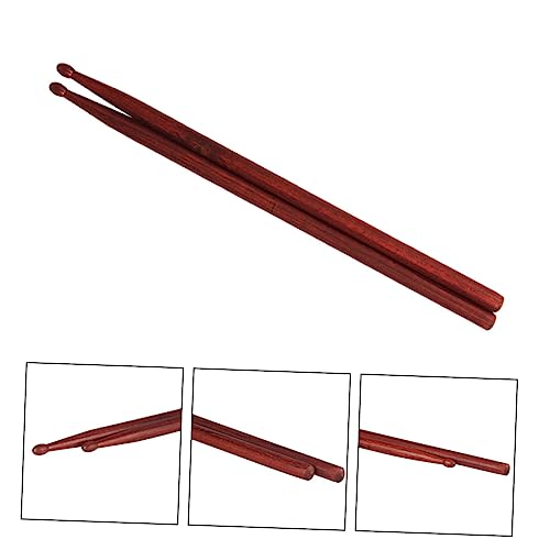 Baqueta para batería de madera roja marrón miniatura 5