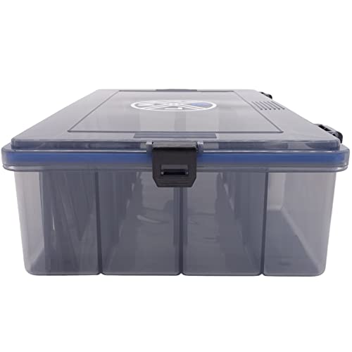 Angelbox LMAB Tackle Box Deep, Big bait Hecht Köder Box groß, wasserdicht, 35,5 x 23 x 9,2 cm – Bild 3