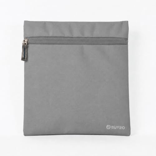 Image of Thermal Insulated Lunch Bag (2L, 4 Kg Capacity) for Kids, Men & Women | Aluminium Foil Inner Lining, Leakproof Tiffin Carry Bag | for Office & School | Lunch Pouch (Ash Grey)