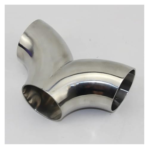 Embout échappement en Y inox 304 pour rénovation mécanique de voiture 25mm