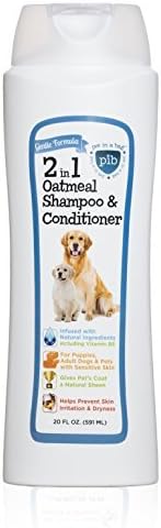 Pet in a Bag 2-in-1 Oatmeal Shampoo and Conditioner for Dogs - Helps Prevent Dryness, 20 oz by Creative Pet Group