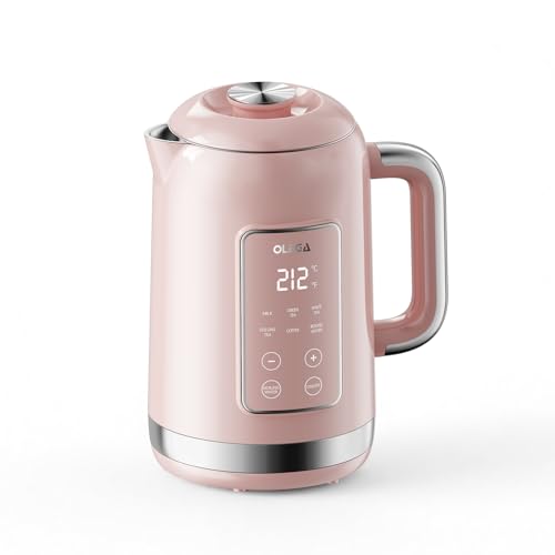 Electric Kettle Temperature Control: OLEGA 1.5L Smart Kettle 1200W
