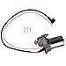 RedCap 2-Bolt Starter Motor for 50cc 70cc 90cc 110cc 125cc ATV Dirt Bike Go Kart Pit Bike Quad Fits TaoTao Roketa Coolster Jonway SunL Kazuma Baja SSR Lower Bottom Mount for 4-Stroke Chinese Engines