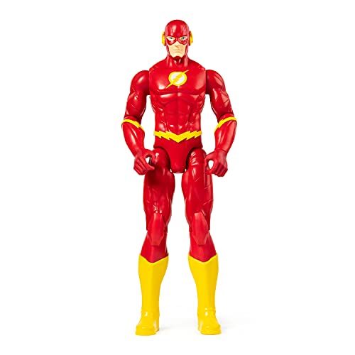 DC Comics - MUÑECO Flash 30 CM: Figura Flash Articulada de 30 cm Coleccionable - 6056779 - Superheroes Juguetes - Juguetes niños 3 años + Regalo Niño 3 años + -