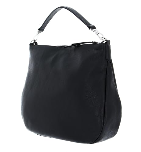 Bolso de hombro ABRO de cuero negro Adria Hobo Juna 4