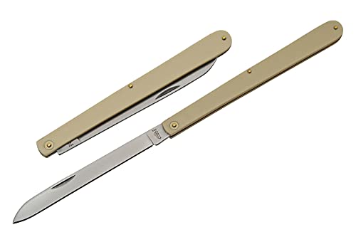 SZCO 10.5" Folding Fruit Knife with Drop Point Blade, Stainless